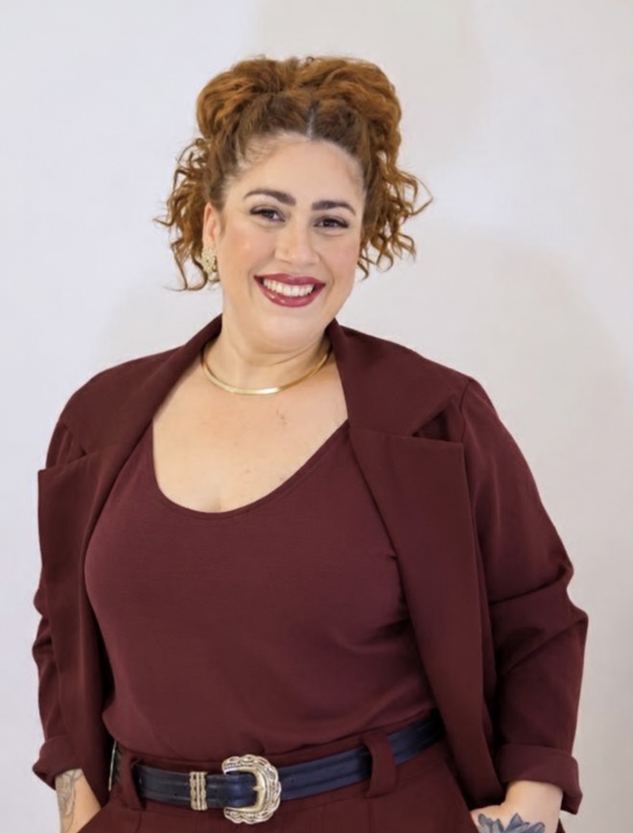 Retrato de Angélica Azevedo, fundadora do Olhar Intencional